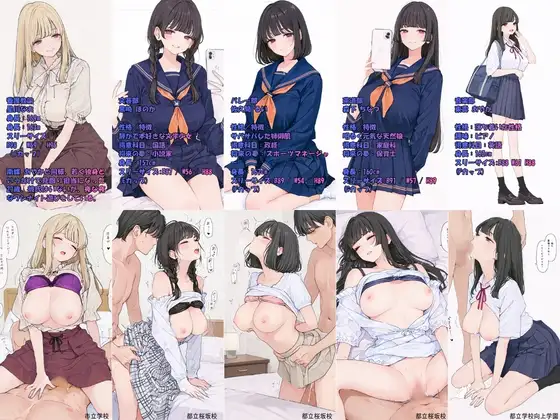 「巨乳爆乳50人！」長乳ロケットおっぱいに上向きおっぱいも！オレのハメ撮り図鑑 サンプル画像 2