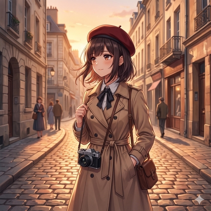 【AIイラスト集】NOSTALGIA - 1950sレトロカメラとクラシック乙女たちの情景