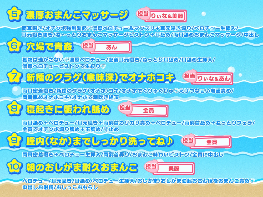 【超絶舐められ尽くし4時間↑】リゾート舐め活♡ ～ハメを外して無責任中出しし放題な美味しすぎる穴場(おまんこ)リゾートバイトっ♪～ 画像5