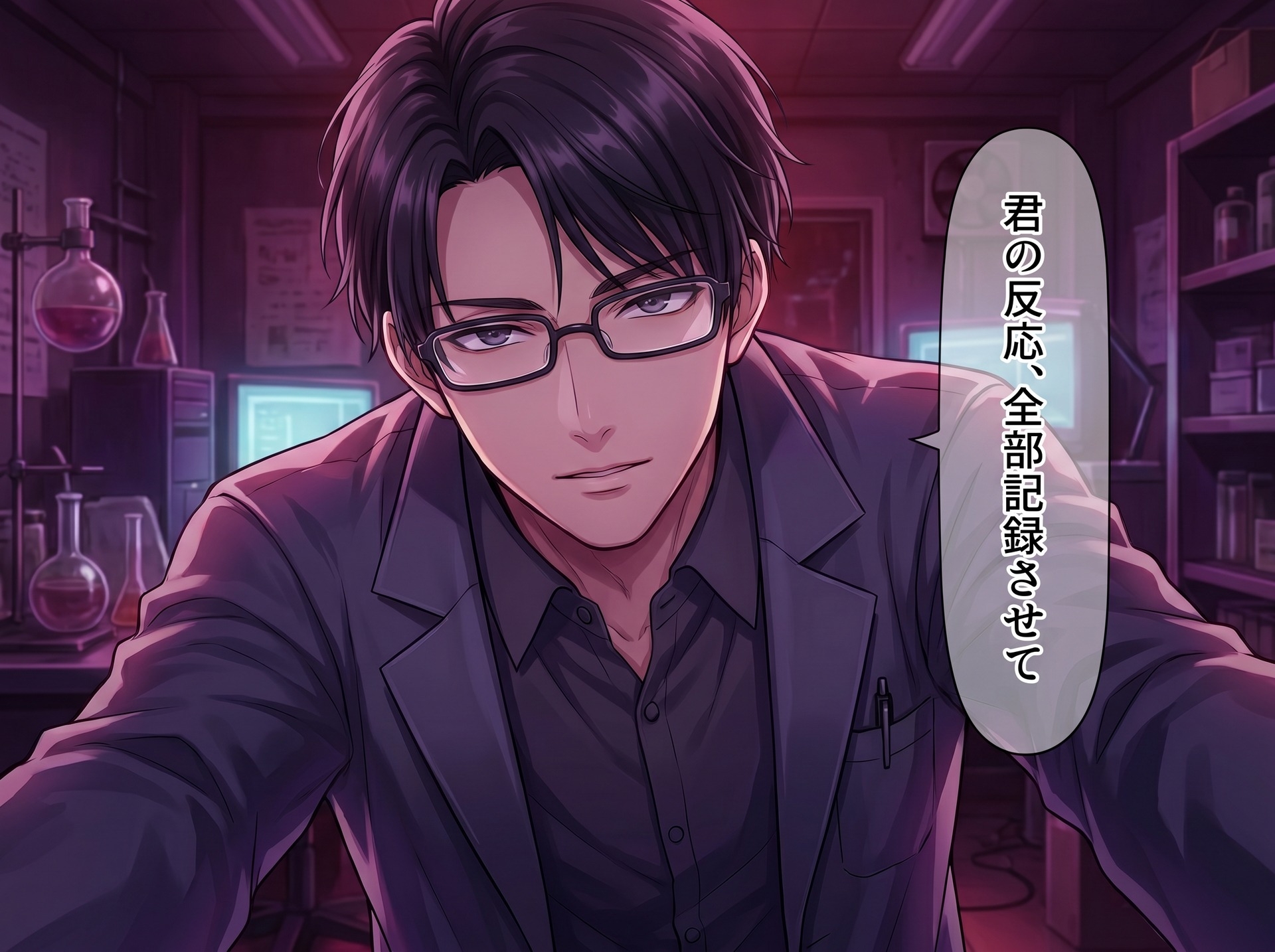 君を世界から隠したい、歪んだ天才の独占♡〜唯一の例外として、観察され尽くして依存させられる〜【ヤンデレ/年上/バイノーラル】-4画像