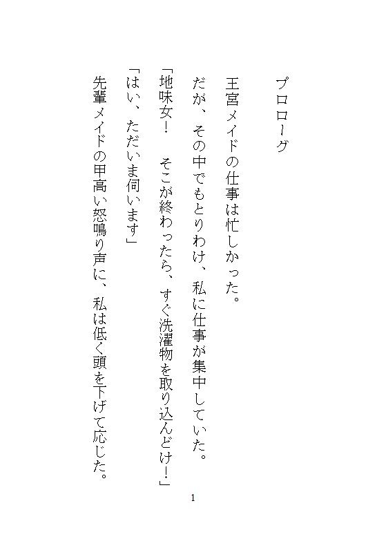 身代わりに地下牢へ落とされた地味メイド。狂暴な竜皇太子の本能を覚醒させ、ナカをマグマのような精子でどちゅどちゅ満たされる溺愛生活 画像1