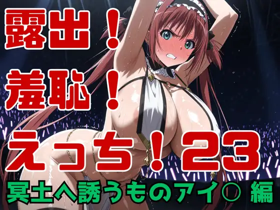 露出！羞恥！えっち！二次創作イラスト集23[冥土へ誘うものアイ○] ジャケット画像