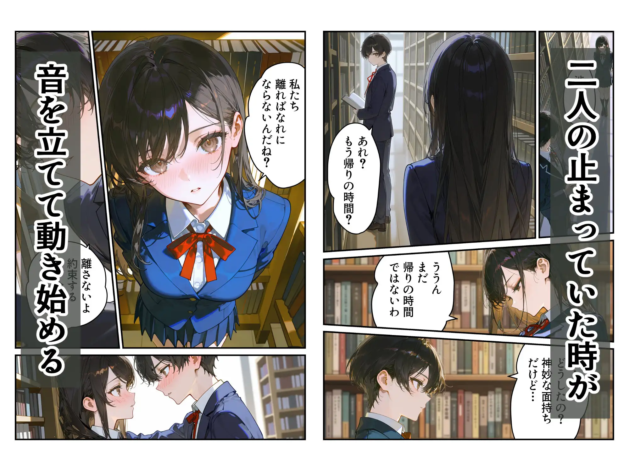 白石伶那『黄昏の図書室』 サンプル画像 5