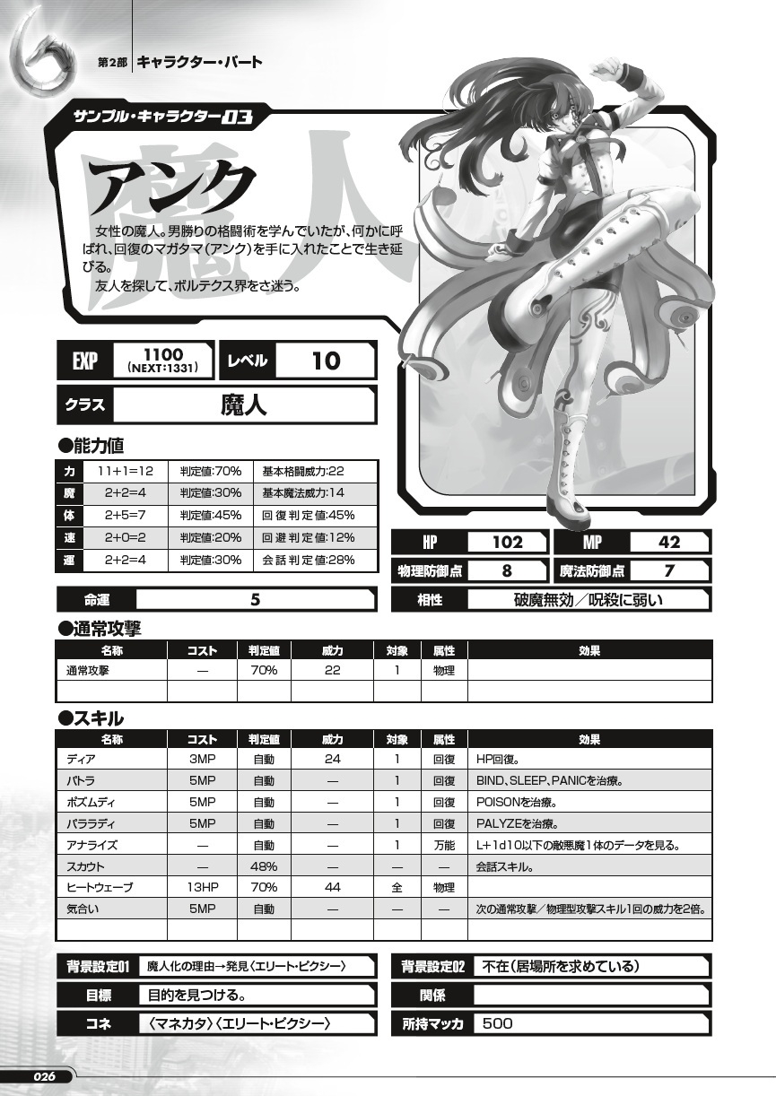 真・女神転生III-NOCTURNE TRPG サンプル3