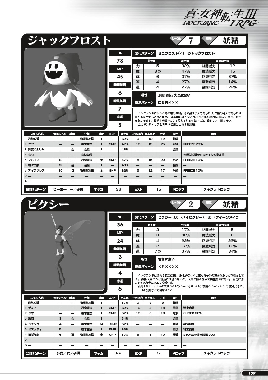 真・女神転生III-NOCTURNE TRPG サンプル4