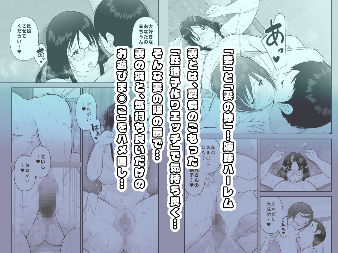 妻と義妹、孕ませ希望。 [くるるるる] | DLsite 3