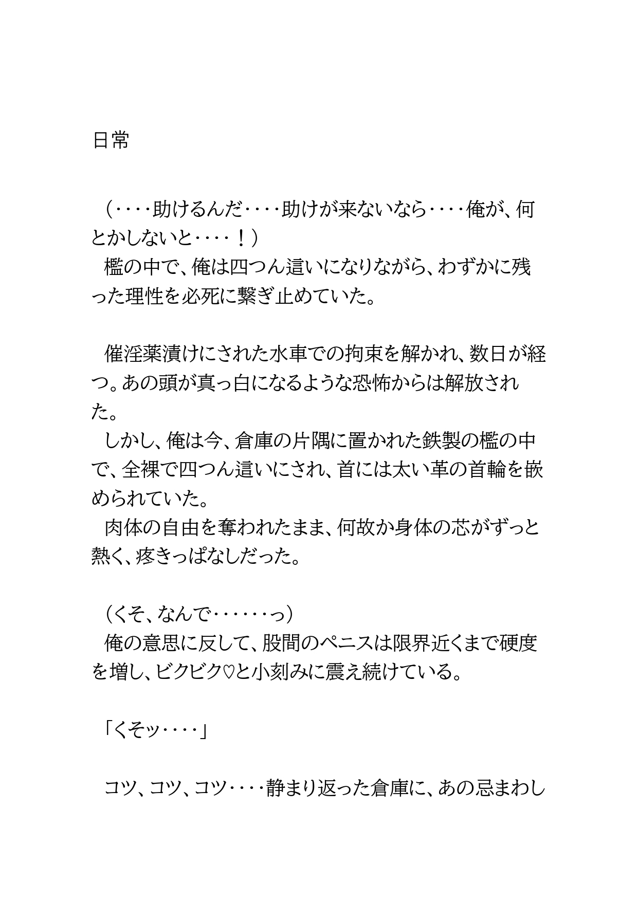 犯罪組織に捕まった警察官が組織の犬になるよう教育される話2 [BLSM物語] | DLsiteがるまに 2
