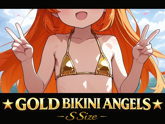 GOLD BIKINI ANGELS - S Size -