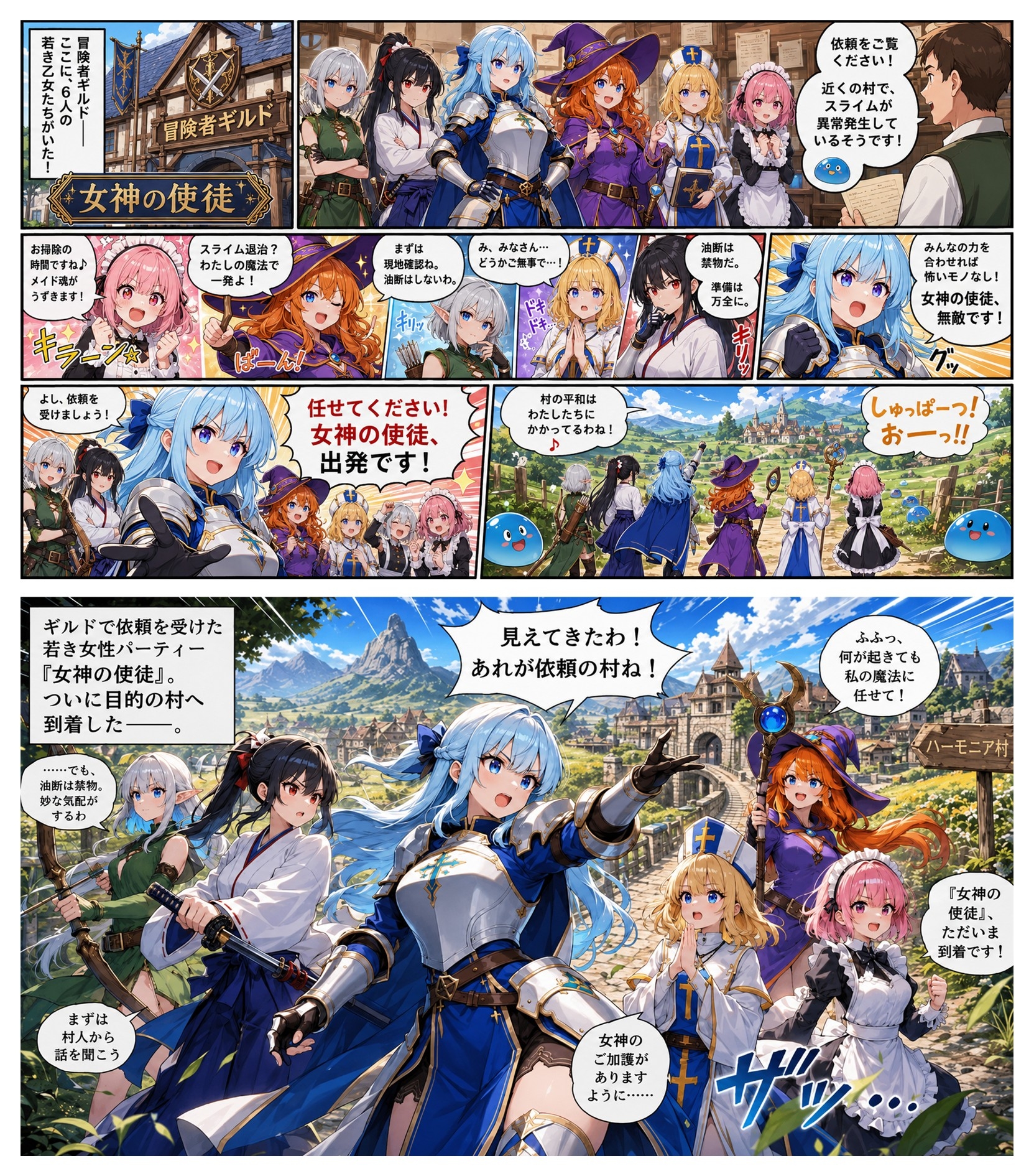 スライムの逆襲 -触手の魔の手- 画像1