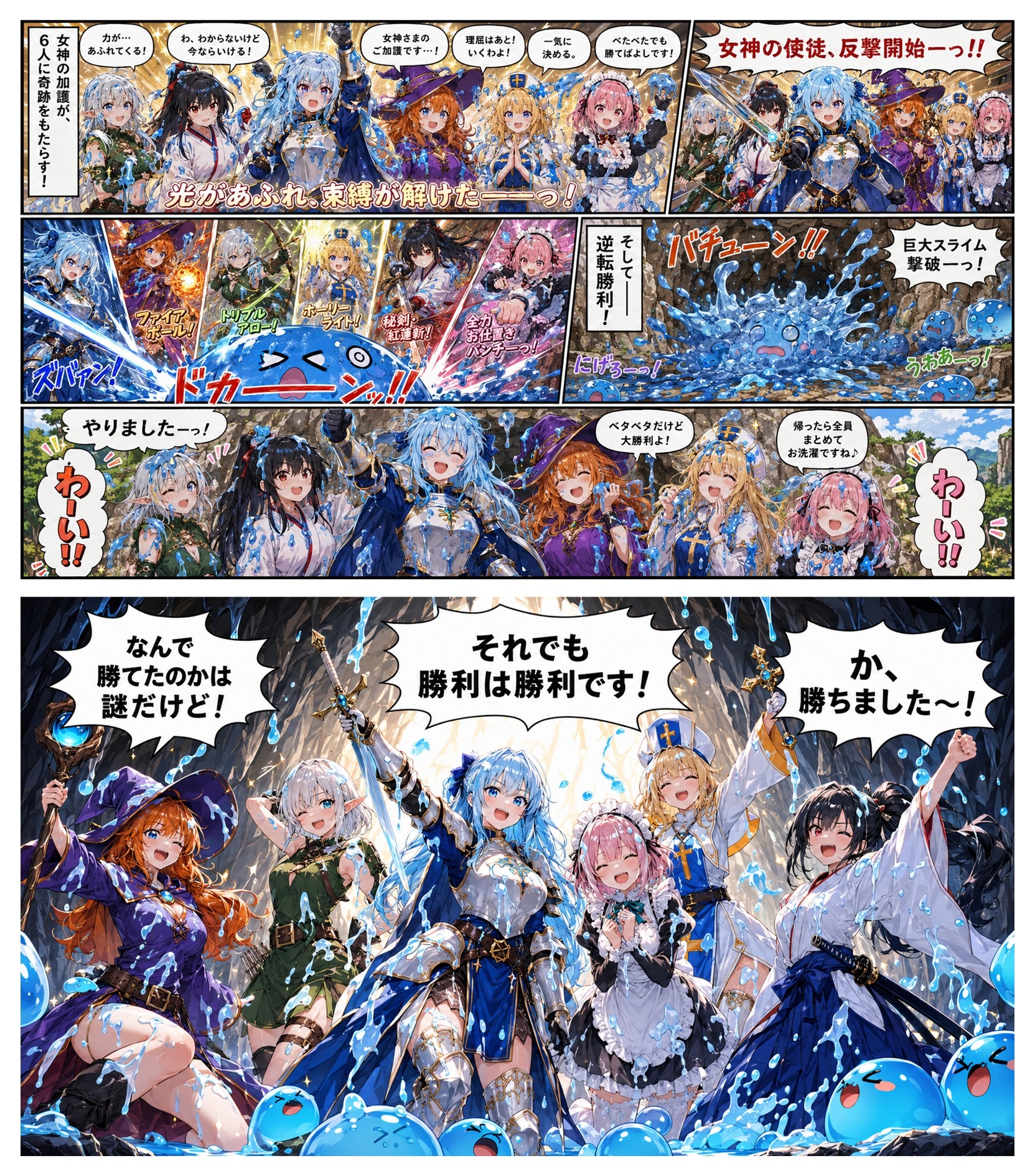 スライムの逆襲 -触手の魔の手- サンプル10