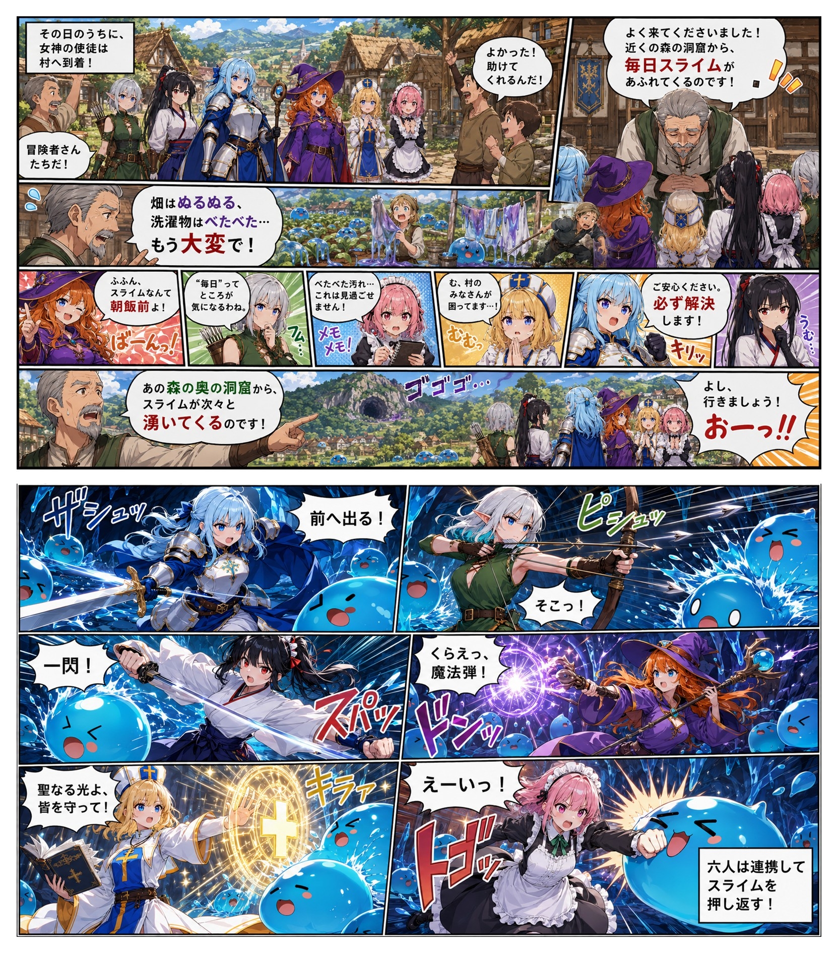 スライムの逆襲 -触手の魔の手- 画像2