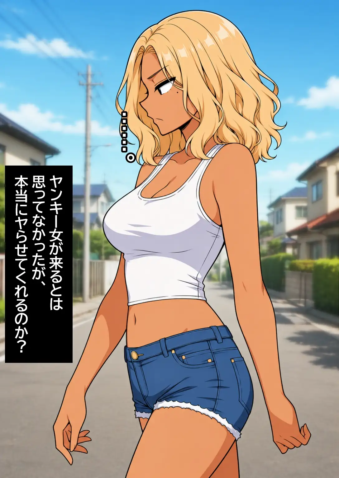 深夜のド〇キにいそうなヤンキー女を孕ませる。 サンプル画像 2