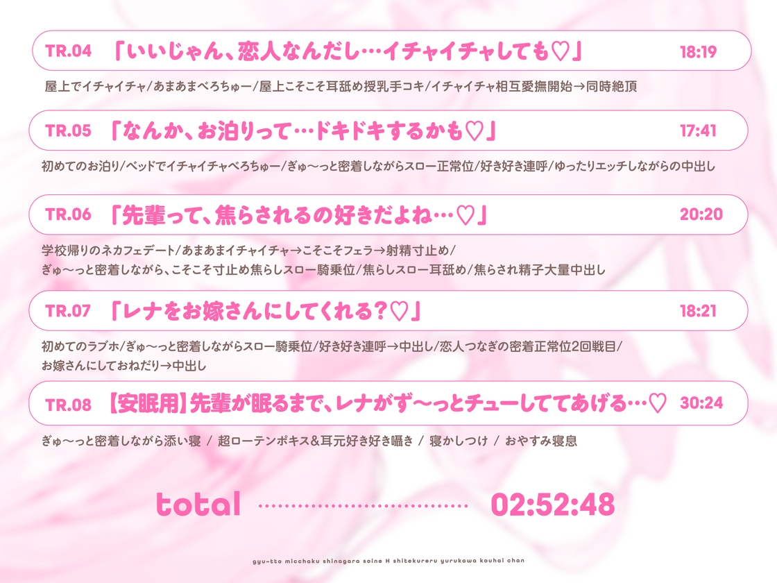 抱き枕カノジョ-Melty Heart-～ぎゅ～っと密着しながら添い寝エッチしてくれるゆる甘後輩ちゃん～ 画像5