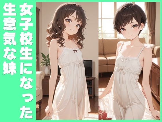 女子校生になった生意気な妹