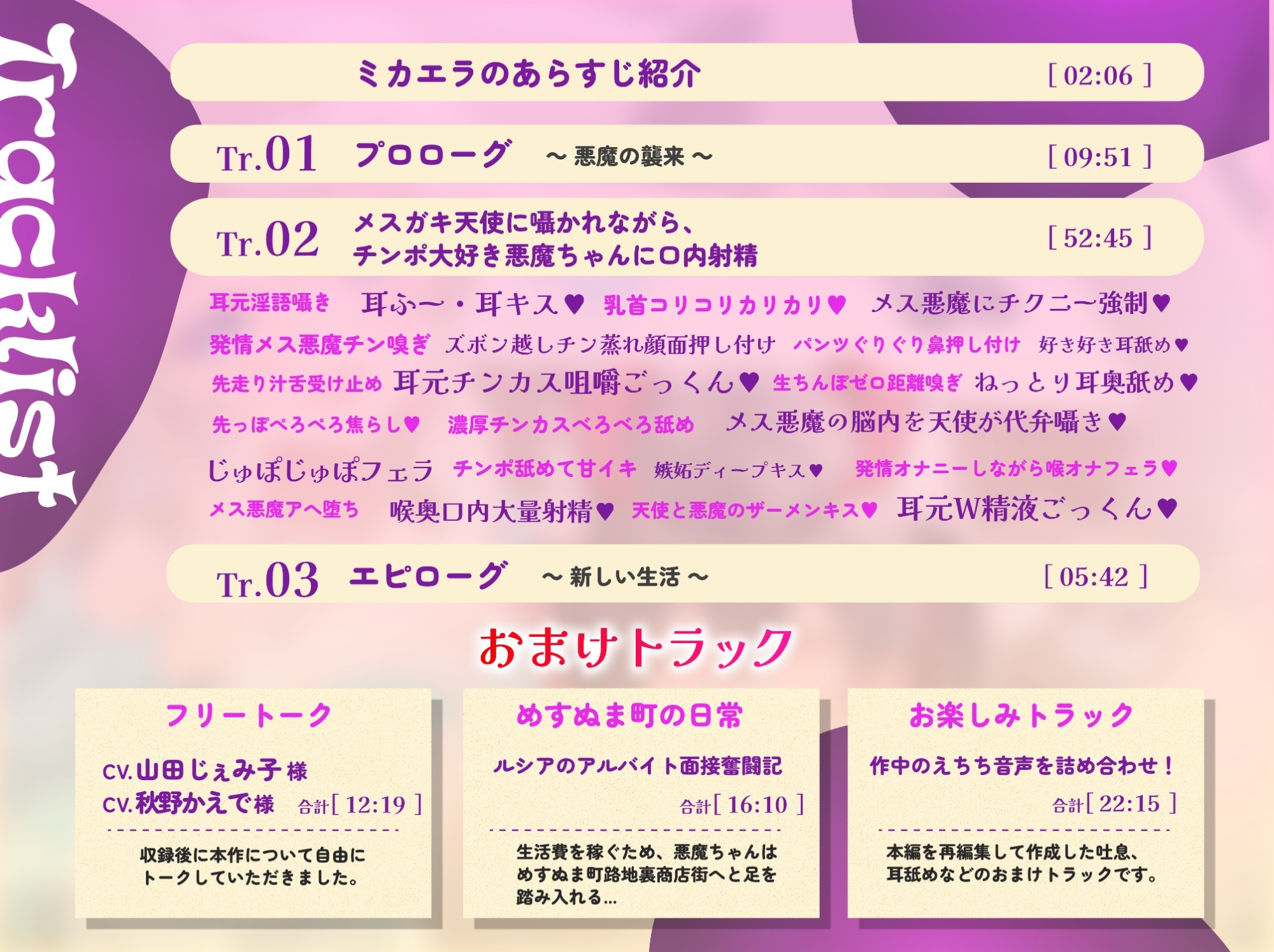 【7日間限定セール!】チン嗅ぎ変態メス悪魔の襲来~ 耳元でメ○ガキ天使に囁き実況されながら、チンポを懇願するメス悪魔のド下品フェラでぐっぽり口内射精 画像4