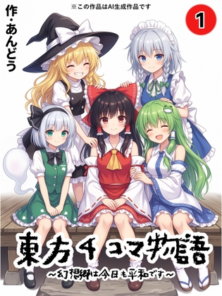 単行本版・東方4コマ物語.第1巻