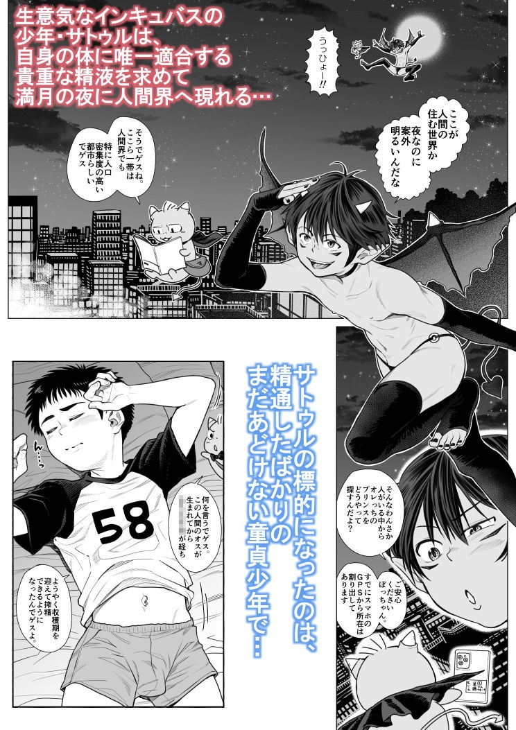 Devil Skin Bitch! -生イキ淫魔少年の搾精計画-