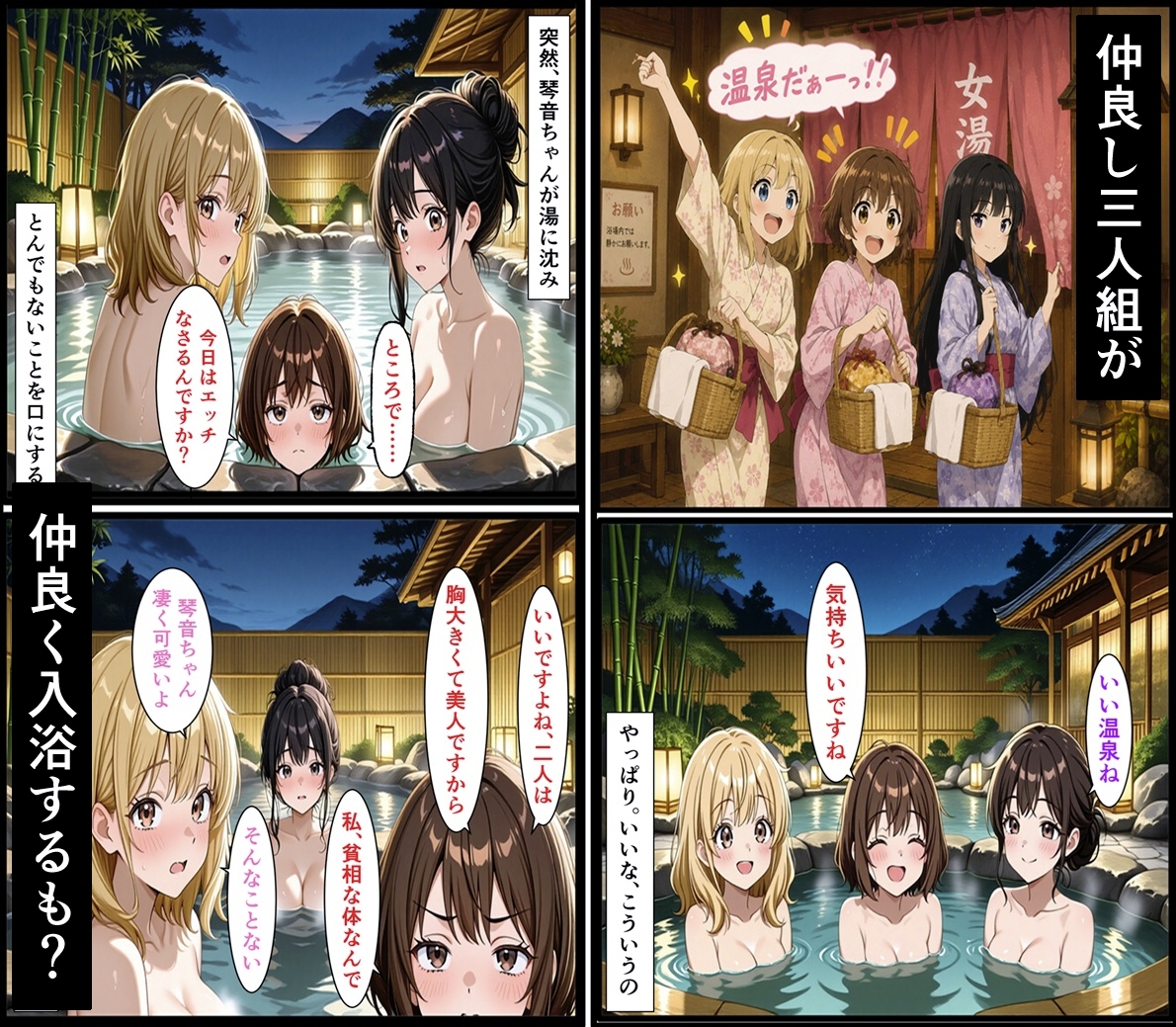 無防備すぎる同級生に、理性が追いつかなかった話 第14話「秋色の温泉旅行」 画像2