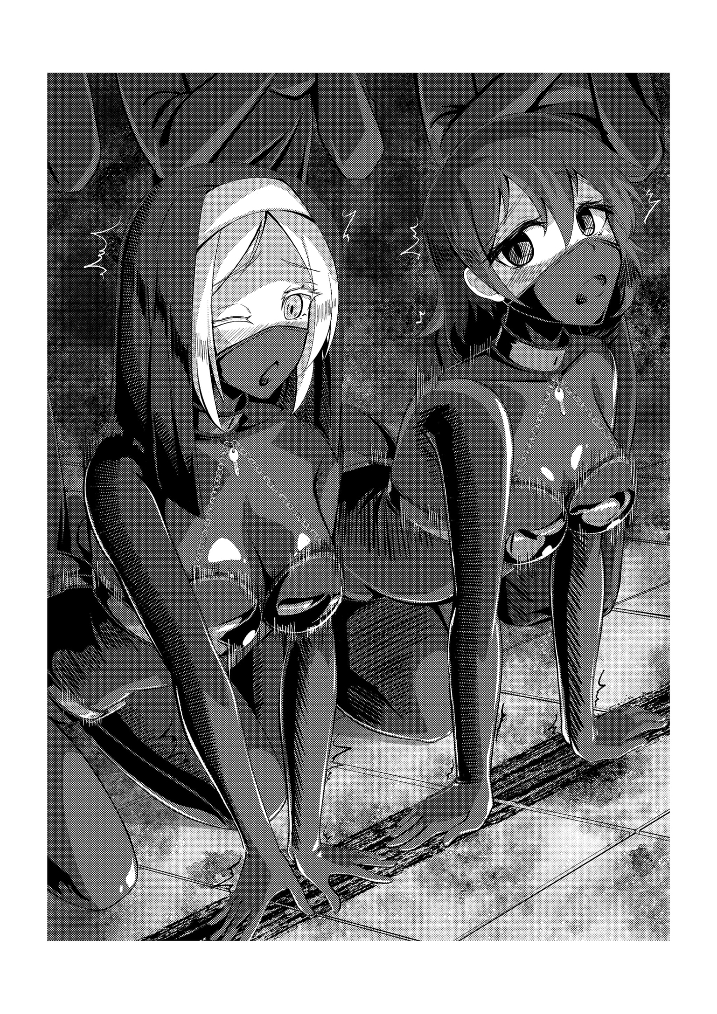 呪いのゴム被膜と貞操帯 [RUBBER BLACK] | DLsite 3