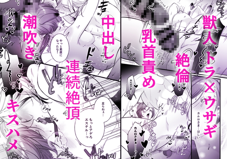 遊び人トラ辺境伯はうさぎさんに理性崩壊中 画像10
