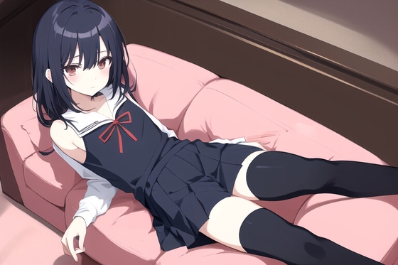 胸の小さな少女たち