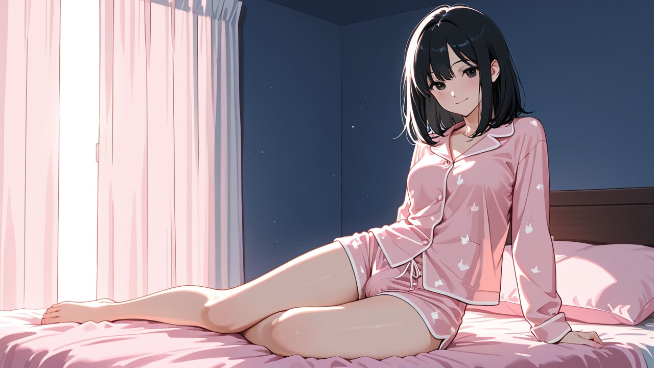 ふたなり娘のどぴゅどぴゅ射精日記 画像1