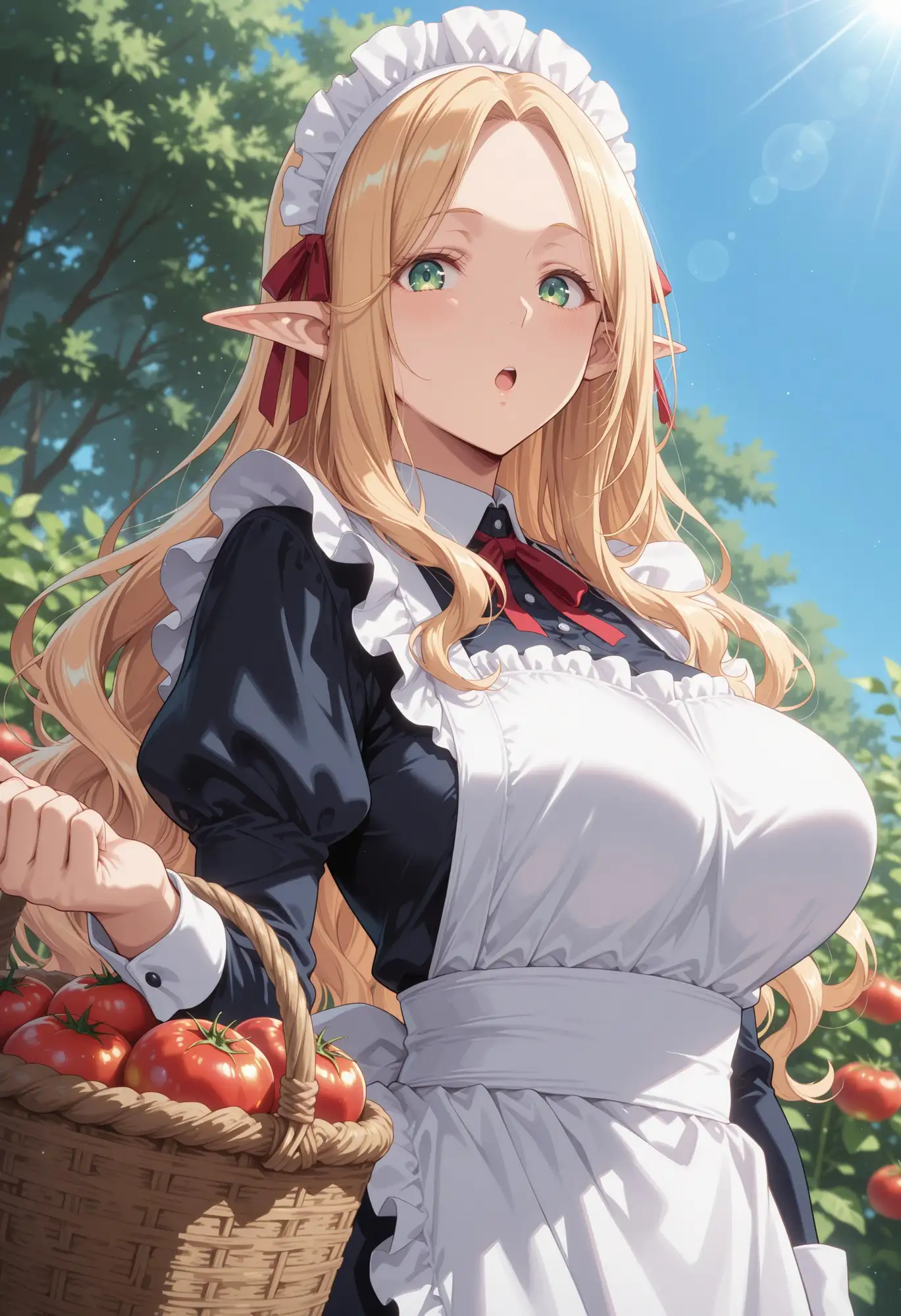 エルフのメイドさんの誘惑5 サンプル画像 2