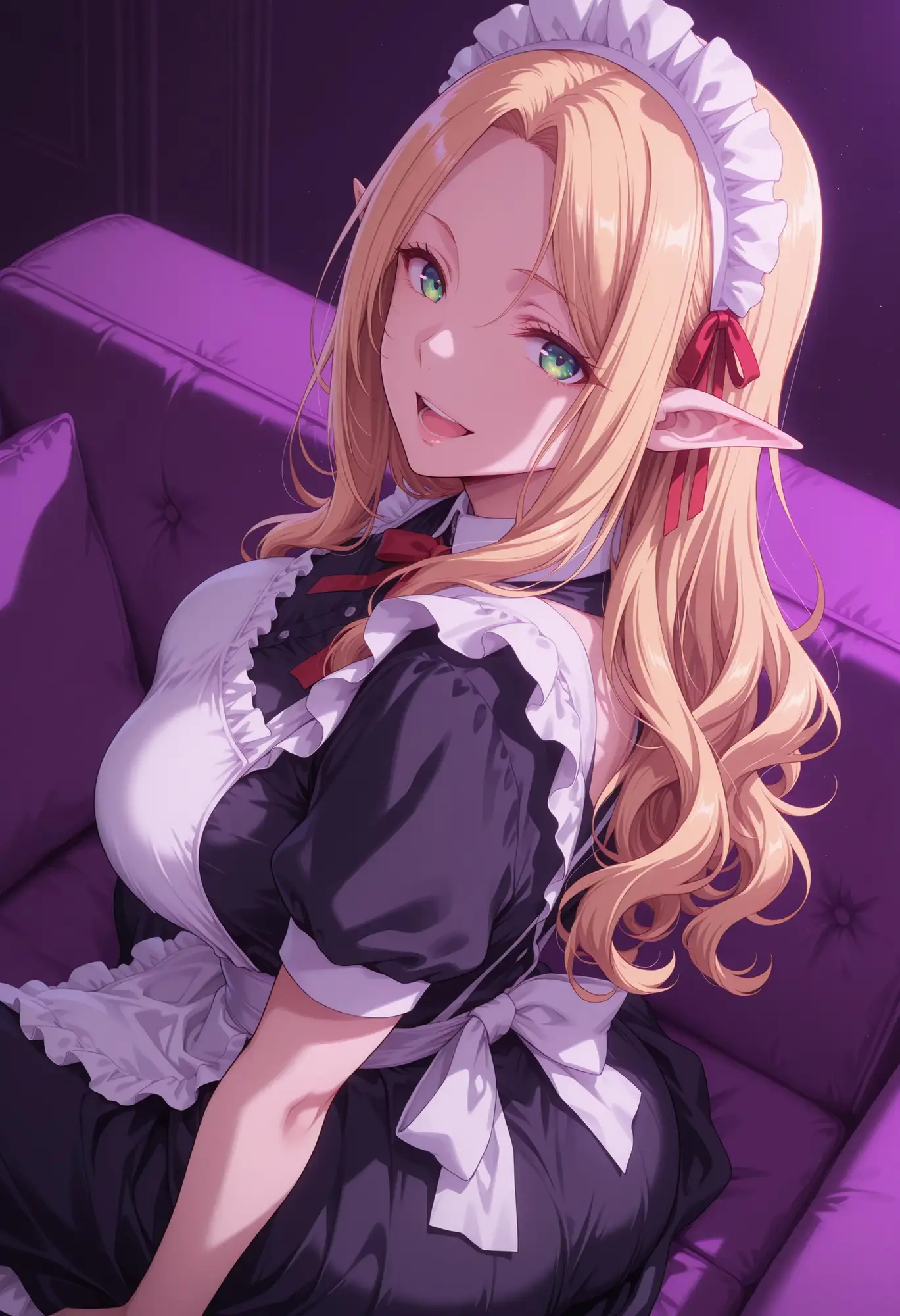 エルフのメイドさんの誘惑5 サンプル画像 3