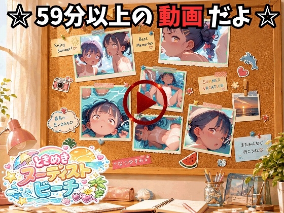 【動画】ときめきヌーディストビーチ【59分以上】