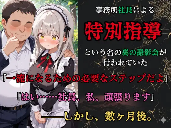【裏流出ファイル】コスプレ事務所社長による所属モデルへの特別指導（銀髪メイド編） サンプル画像 2