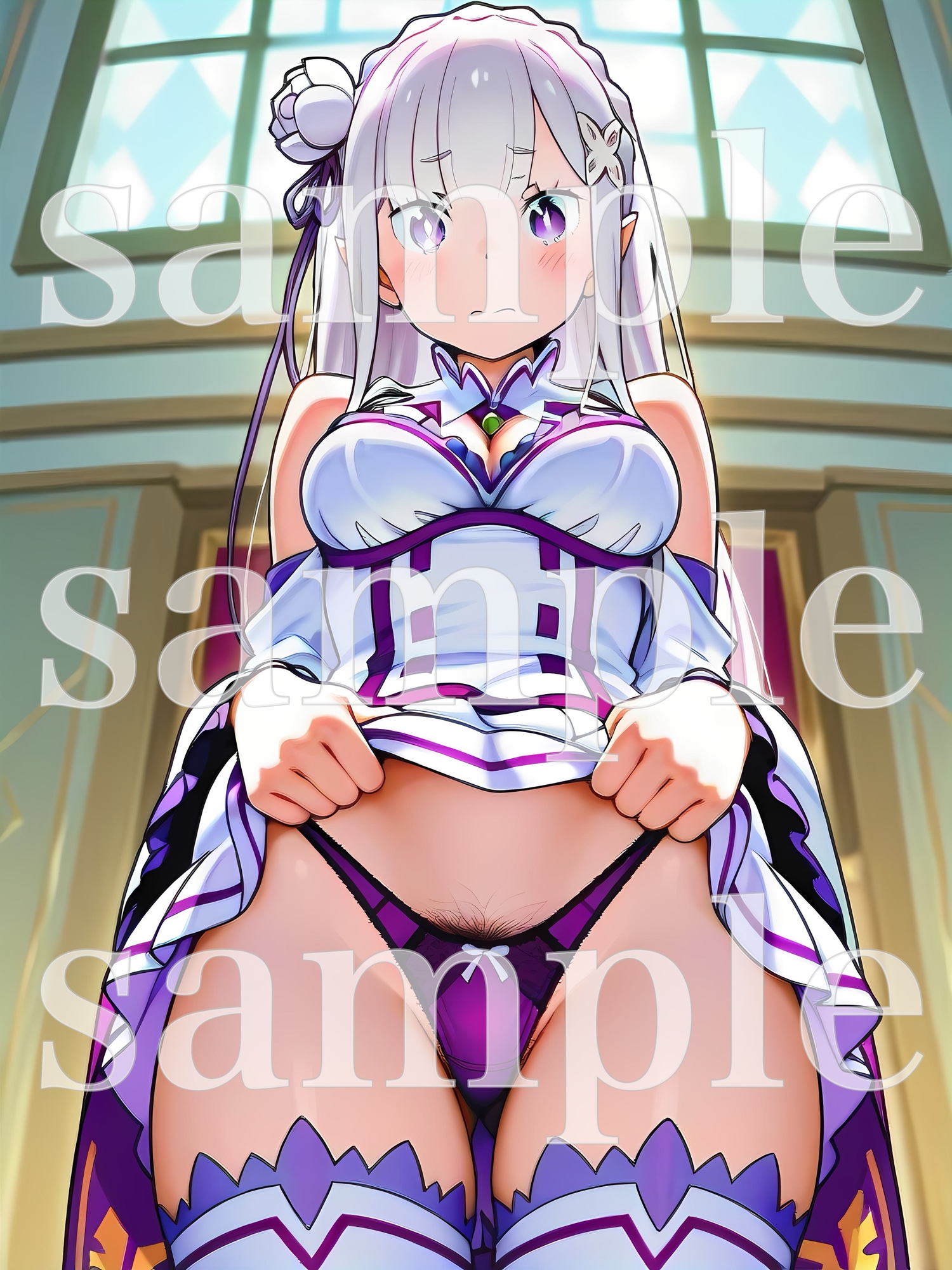 秘密のチラ見せアルバイト〜パンツを見せてもらったら陰毛まで見えちゃいました〜〇ミ〇ア編 画像2