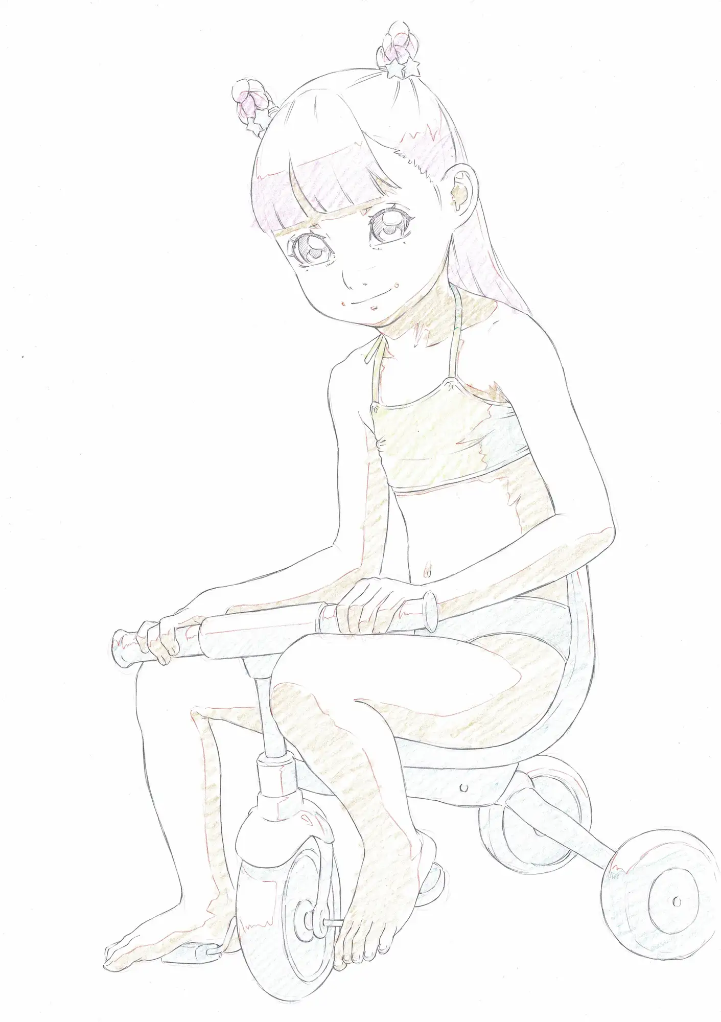 Practice Piece vol.28 ラフ原画習作集 サンプル画像 2