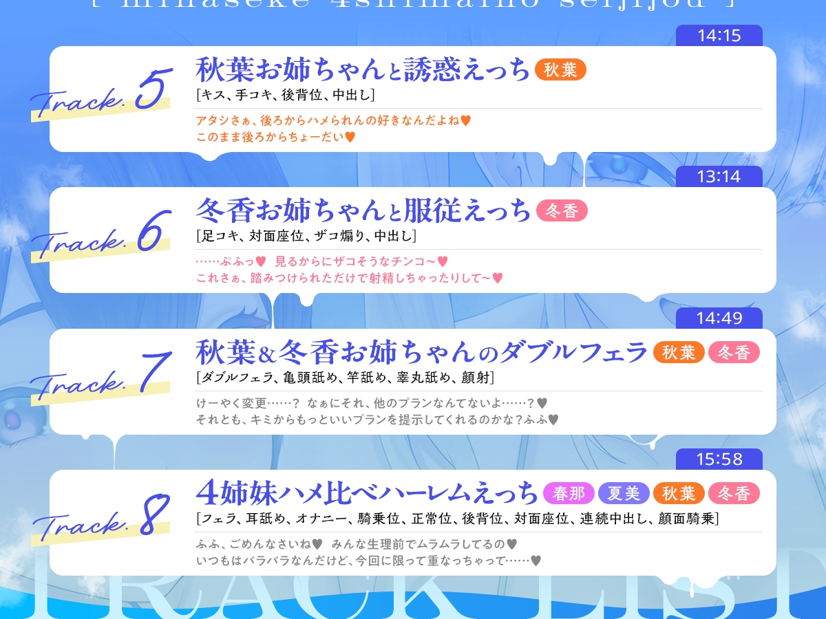 水無瀬家4姉妹の性事情 画像7