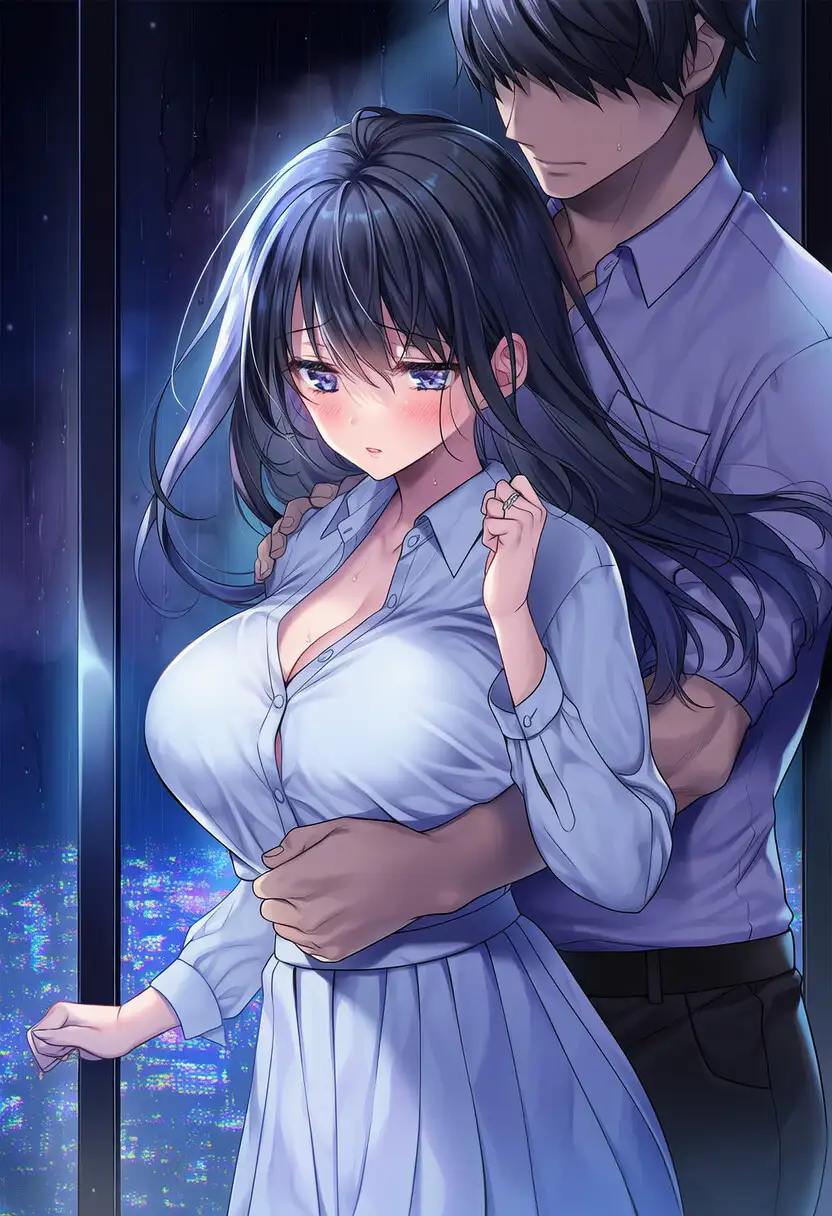 【味見用】堕ちた彼女を見ていた〜不甲斐ない初夜の直後、仲間に屈服する姿の絶望〜 サンプル画像 2