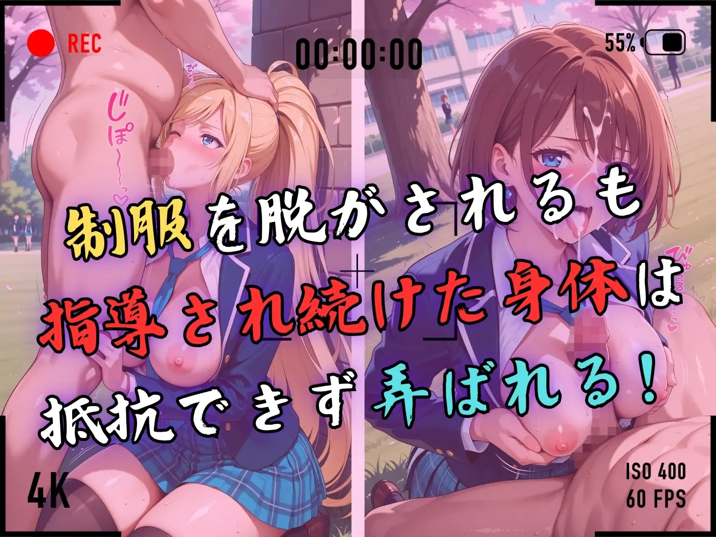 【4Kイラスト】1万3000人の生徒を抱いた校長による女子生徒への性指導(入学式編) サンプル画像 5