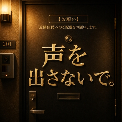 【セリフなし】声を出さないでください。マンション踊り場疑似露出プレイ ――ラグジュアリーオーガズム08