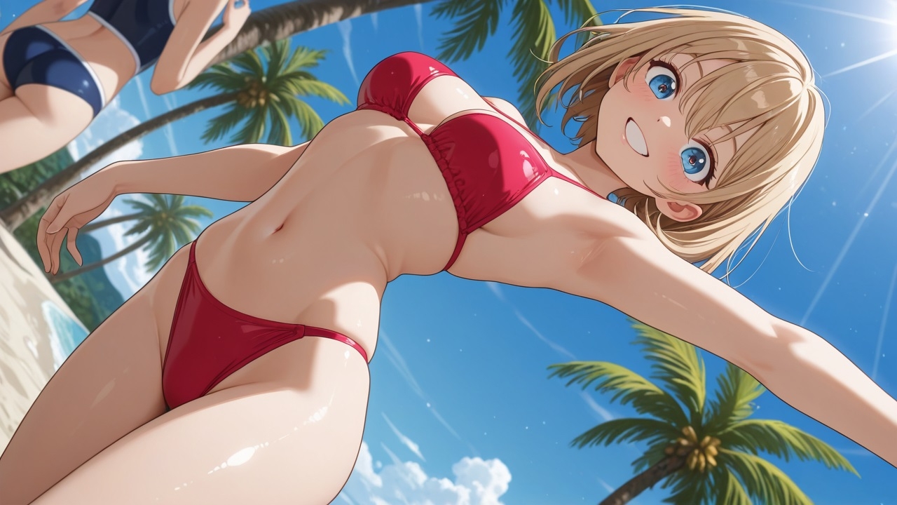 水着の女の娘 画像3