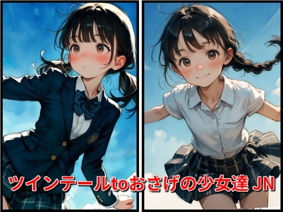 ツインテールtoおさげの少女達 JN