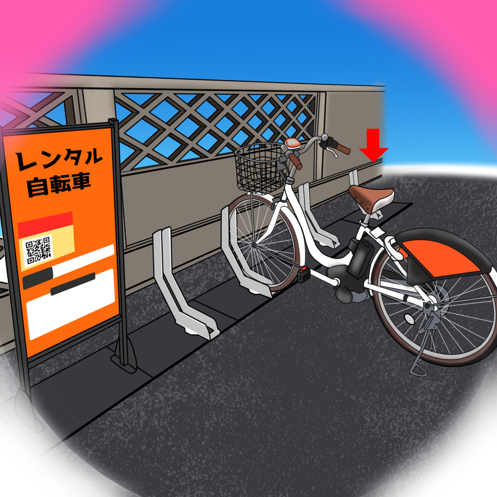 絶景!?えろレンタサイクル~自転車になった俺~ 画像2