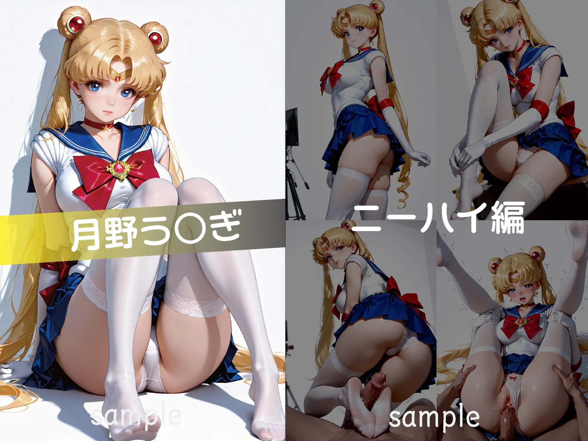 撮影中、脚フェチの理性が崩壊…【豪華CG500枚収録】 サンプル画像 4