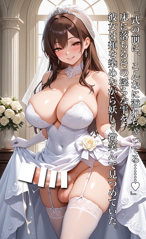ヌキ殺しニューハーフお姉さん詰め合わせ ~神聖なる教会で淫らに咲く白濁の花~ 画像1