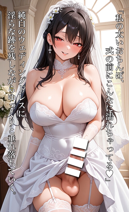 ヌキ殺しニューハーフお姉さん詰め合わせ ~神聖なる教会で淫らに咲く白濁の花~ 画像4