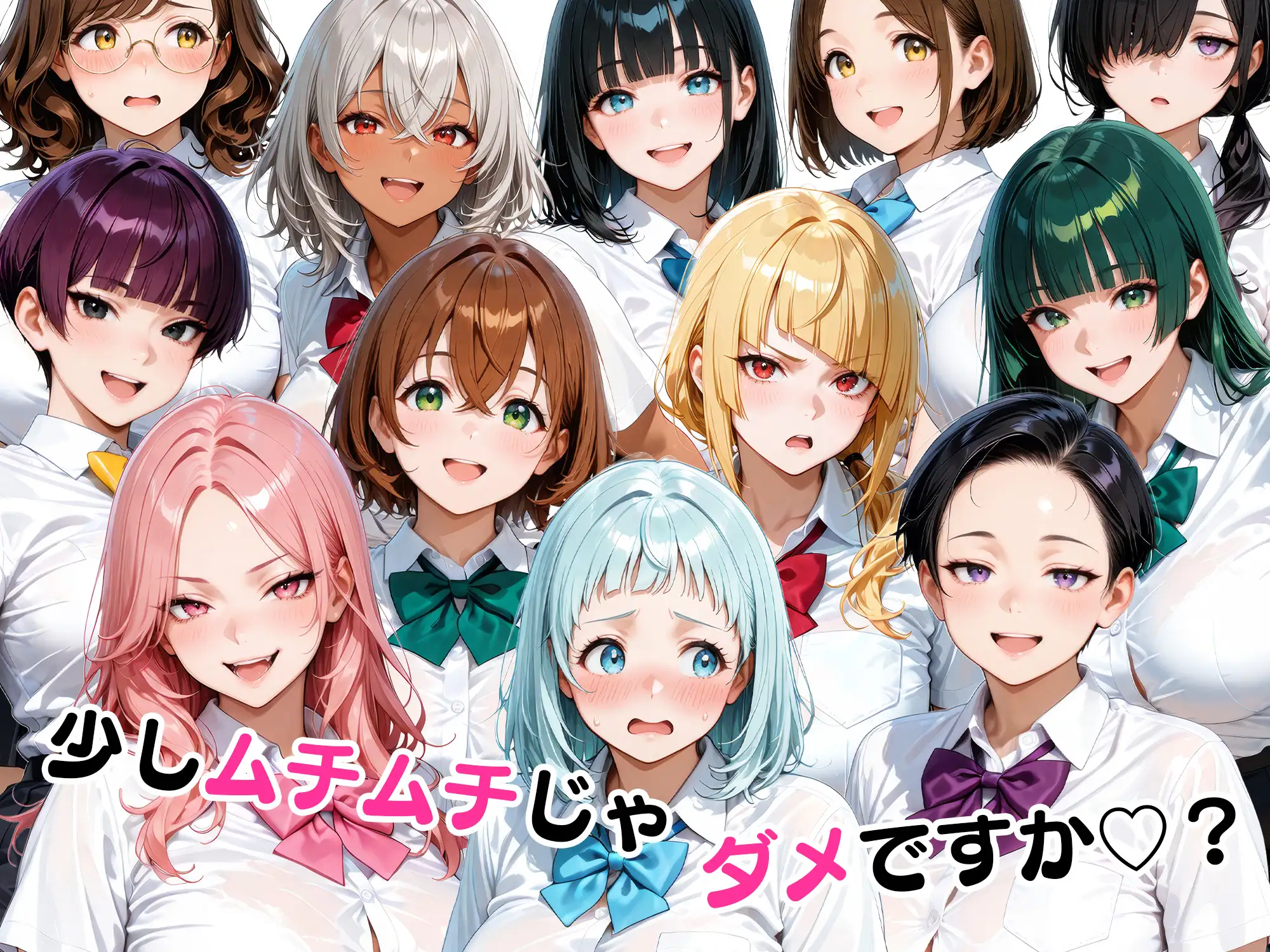 ちょっとだらしないムチムチ感がエロい12人の生徒 サンプル画像 10