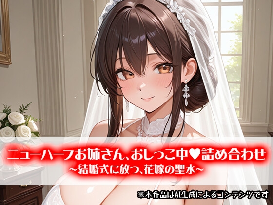 ニューハーフお姉さん、おしっこ中詰め合わせ ~結婚式に放つ、花嫁の聖水~