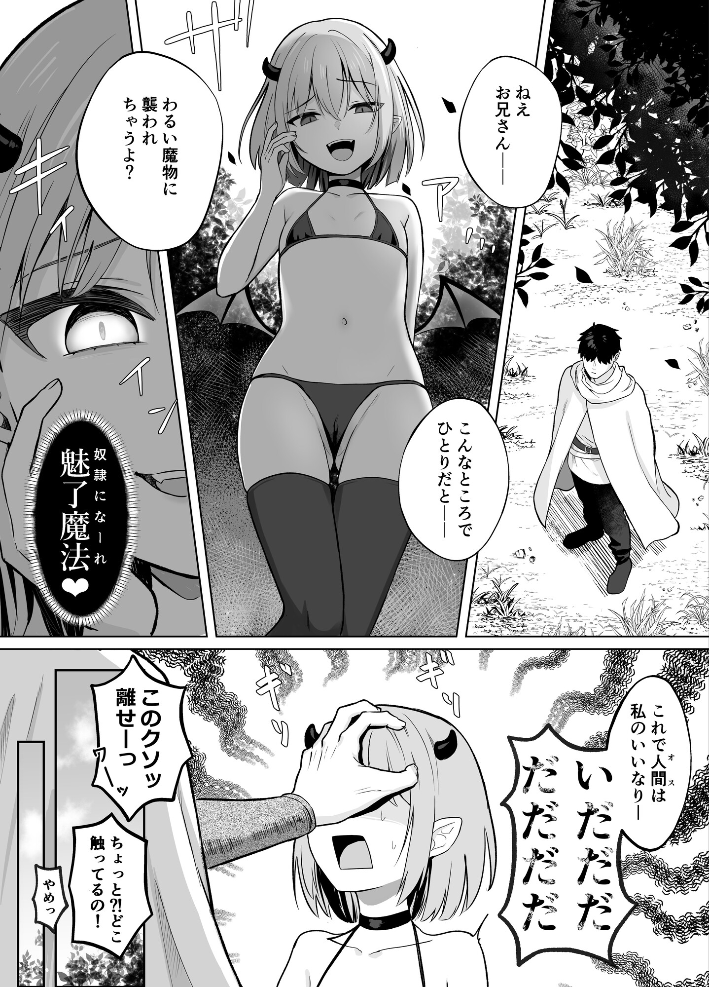 Lv.1雑魚サキュバスがヤラれまくる話 画像3