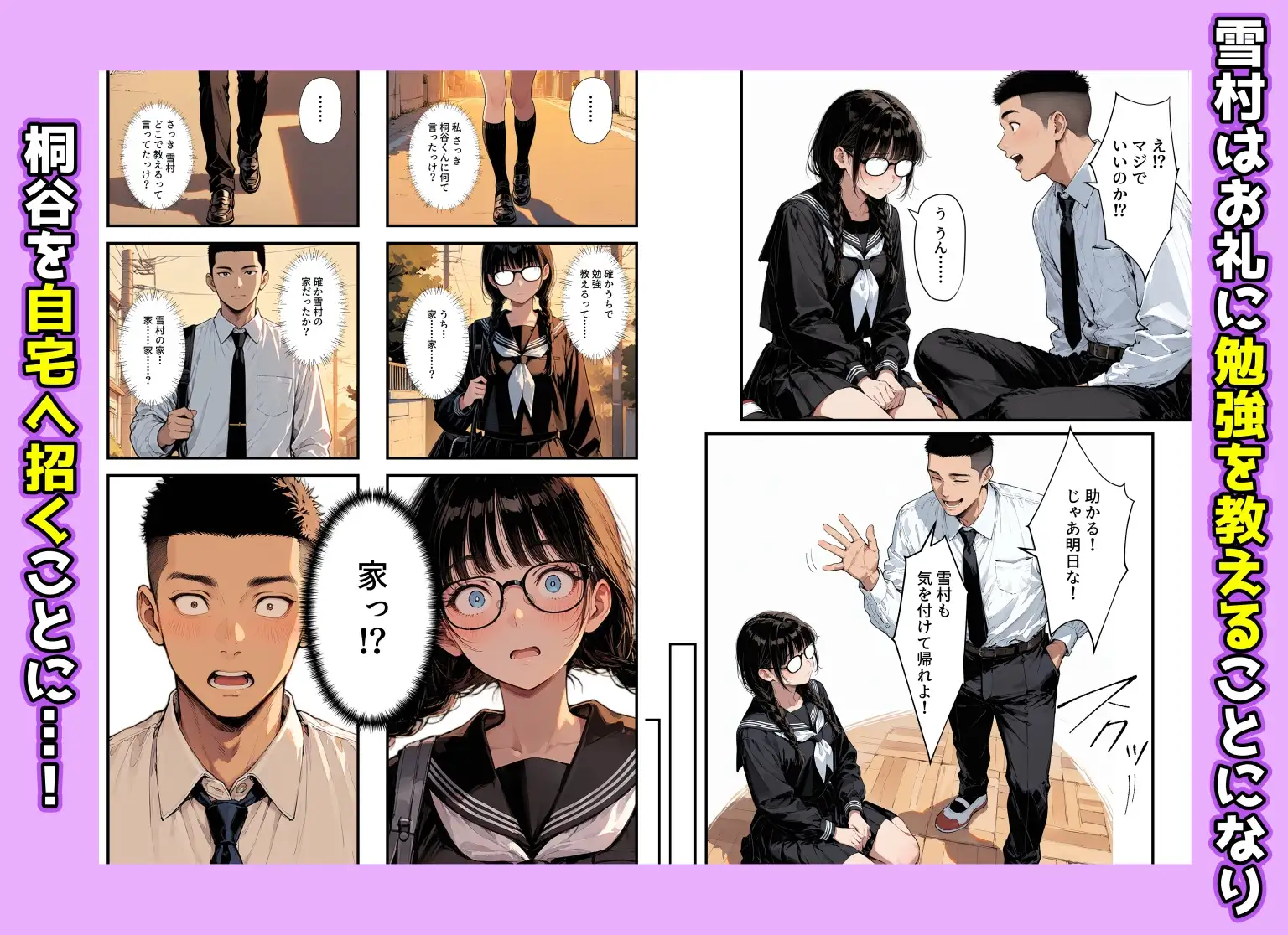 地味子の正体は、俺が推してる女優だった。家に呼ばれ中出しセックスすることに！？ サンプル画像 7
