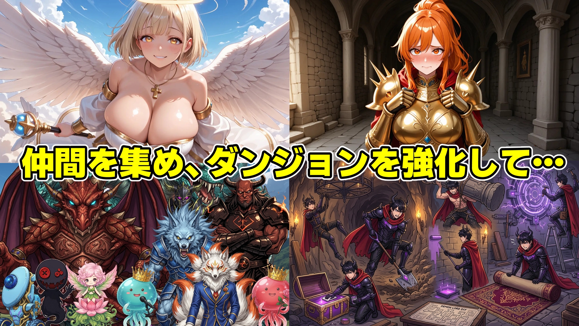 【ゲーム/本格TD】巣作り大魔王〜作れ!!最強ダンジョン!!～ サンプル8