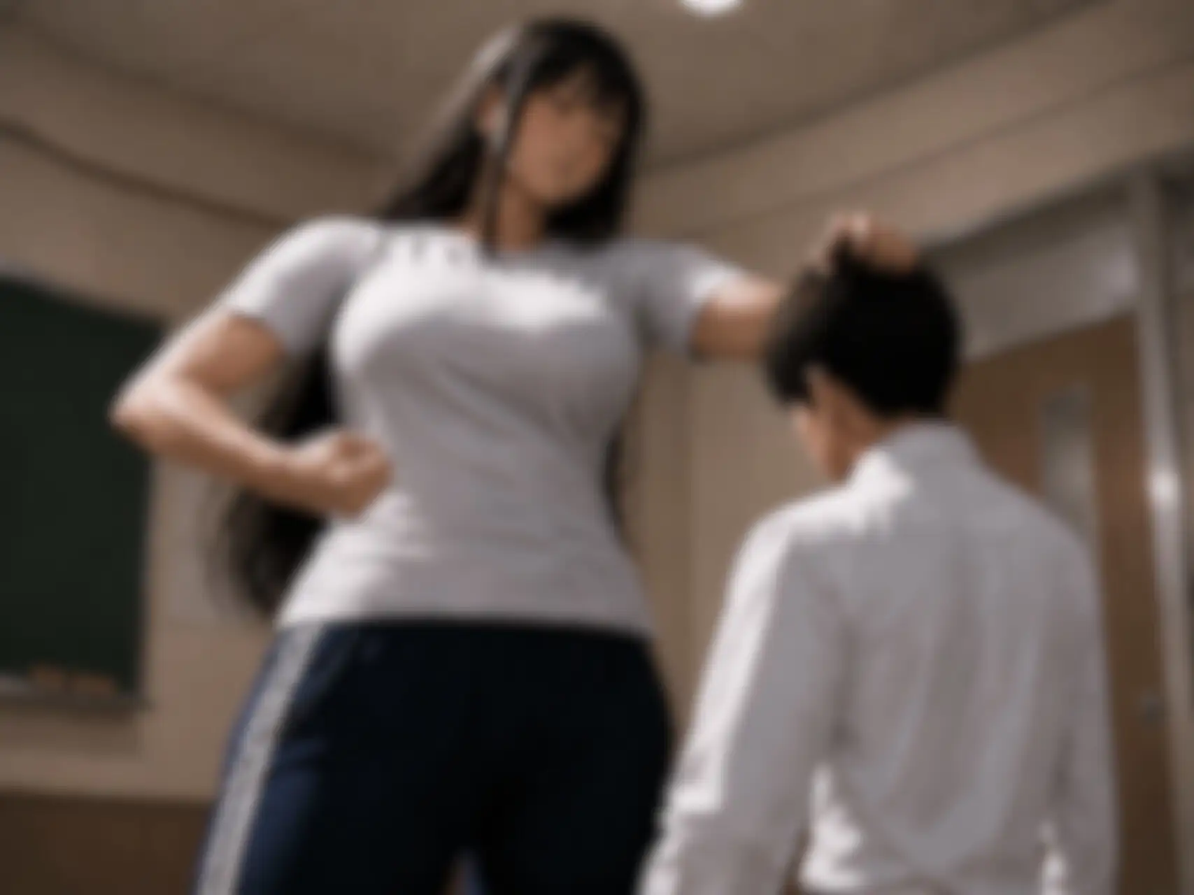 女子からの圧倒的な暴力にひれ伏す男子 第五部(完結) サンプル画像 2