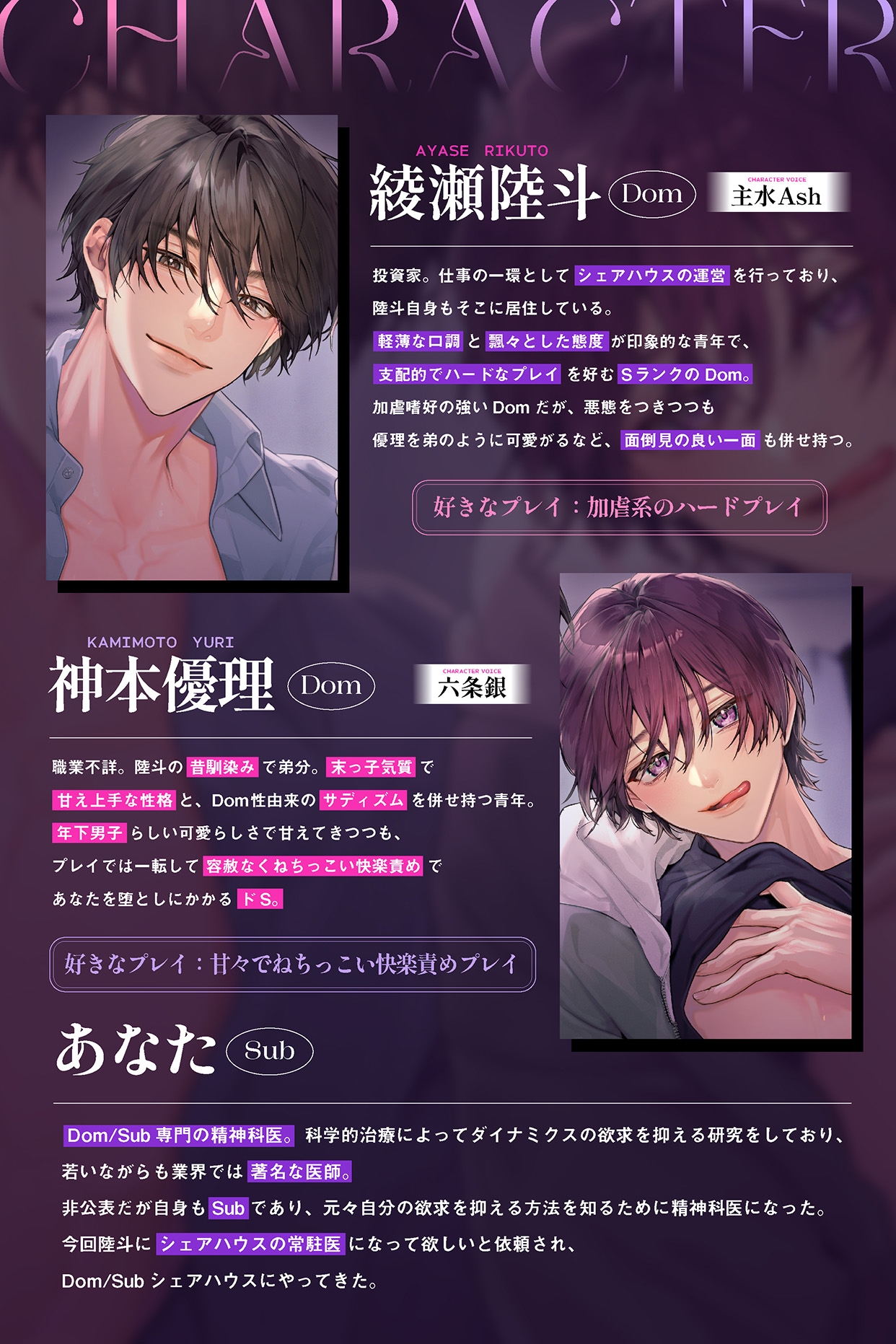 Dom/Subシェアハウスへようこそ ~支配と溺愛の調教プレイ~-3画像