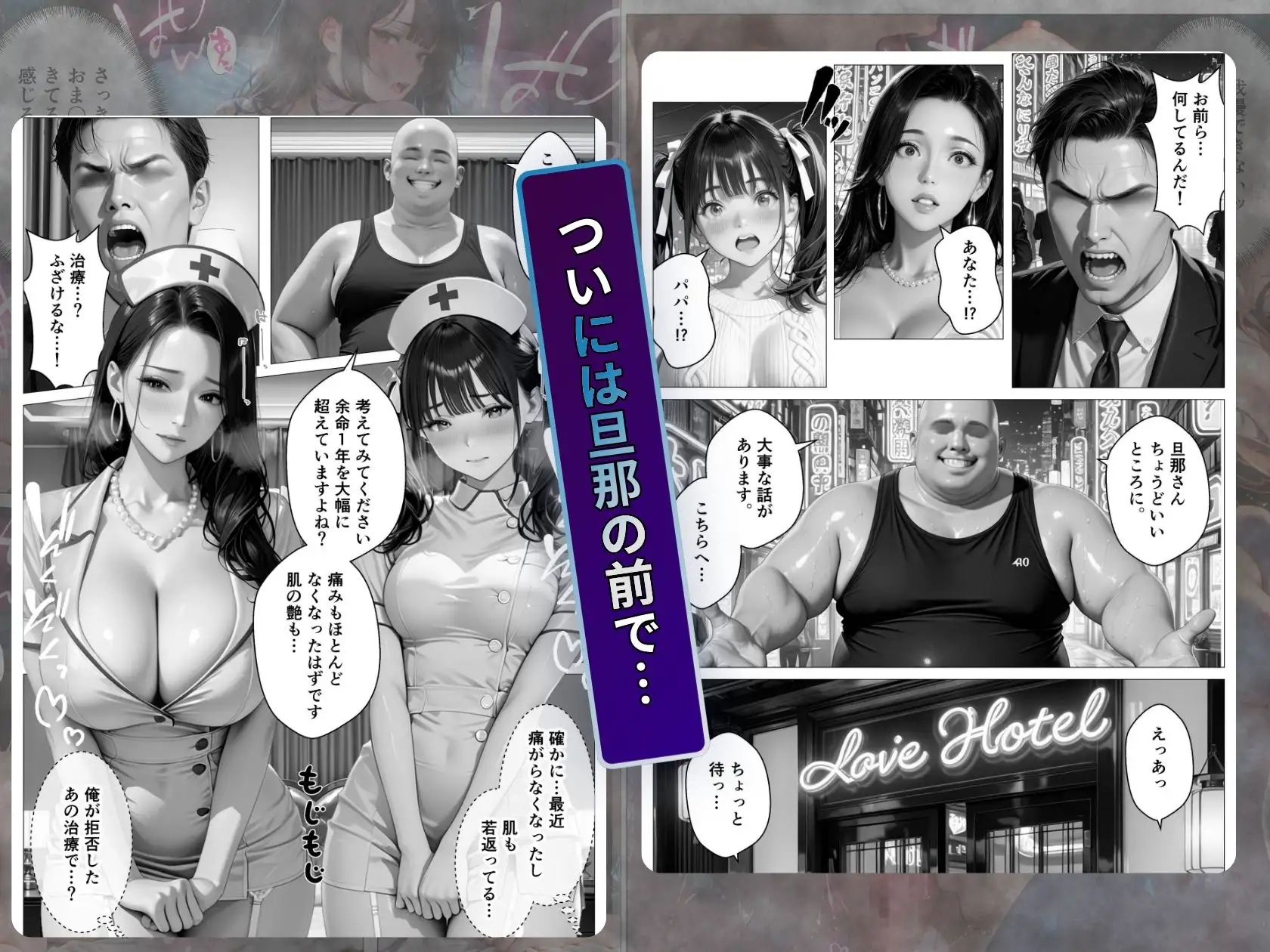 精液治療〜治療と称して放尿アクメするまで母娘を犯してみた〜 サンプル画像 7